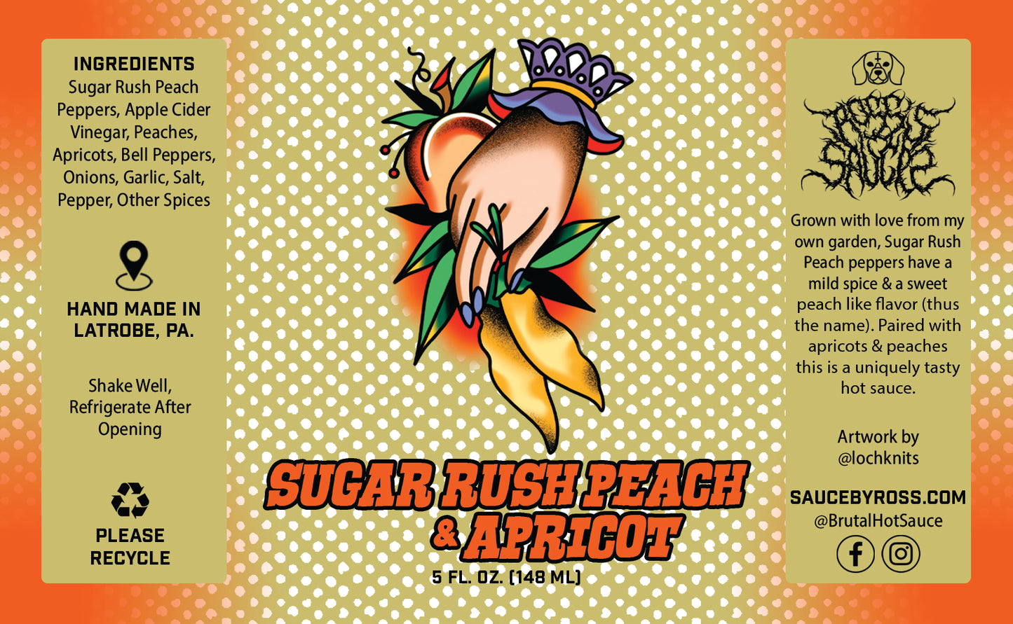 Sugar Rush Peach & Apricot Hot Sauce - Limited Release